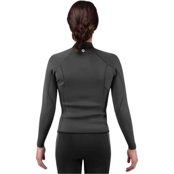 2026 Zhik Womens Superwarm® Performance Wetsuit Top DTP-1130 - Dark Grey